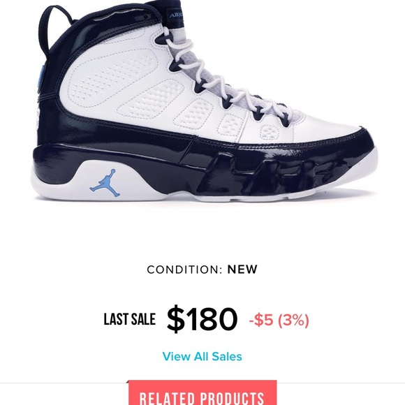 Jordan 9 NC New in box - Picture 5 of 5